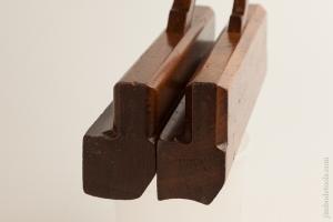 18th Century No. 17 Hollow & No. 18 Round Moulding Planes by MUTTER London circa 1766-99 GOOD+   74672 - 74672