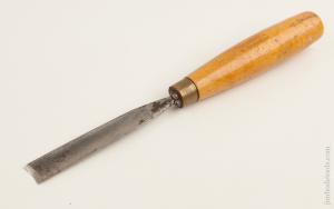 3/4 x 10 1/2 inch MARPLES Boxwood Handled Number 4 Sweep Carving Gouge    74875R