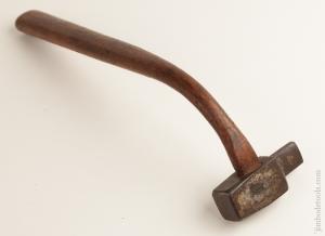 RARE Cooper's Hoop Driving Hammer with Bent Hammer Signed H.M. DECATUR ILL.    74923 - 74923