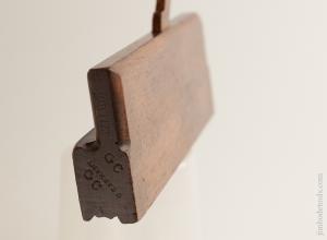 1 1/8 inch Wide Oveloe Moulding Plane by MUTTER London circa 1766-99 GOOD+   74714 - 74714