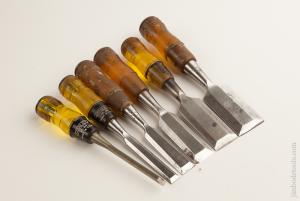 Set of Six STANLEY No. 60 Chisels   74863R