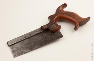 RARE Size! HARVEY PEACE Six inch Miniature 15 point Crosscut Back Saw    75074U