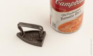  2 1/4 inch Miniature Iron Marked PC    75091R