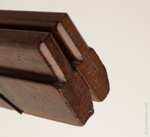 I. SYM Pair of No. 11 Hollow & Round Moulding Planes LONDON circa 1753-1803     74643