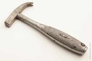 Awesome FORTUNA 7 1/2 inch Hammer with Secret Compartment in Handle!