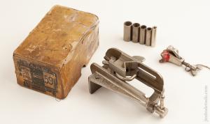 STANLEY No. 59 Doweling Jig 100% COMPLETE in Original Box with All Five Guides and Stop