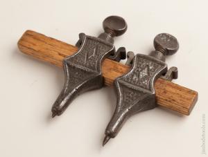 Ornate 4 3/4 inch Iron Trammel Points     75119R