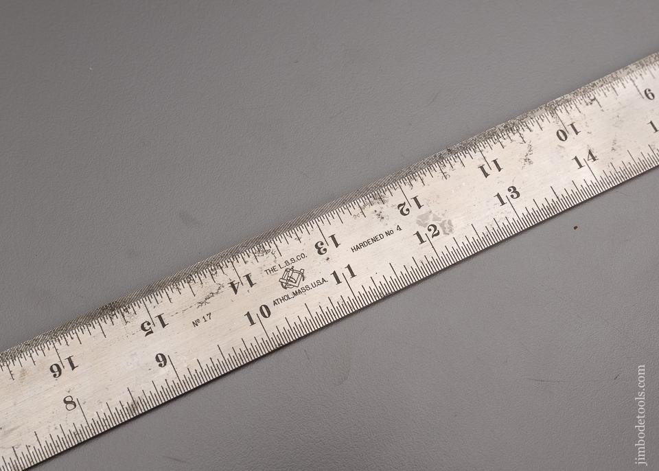 Extra Wide 2 Foot STARRETT No. 17 Rule for Combination Square Extra fine - 43499