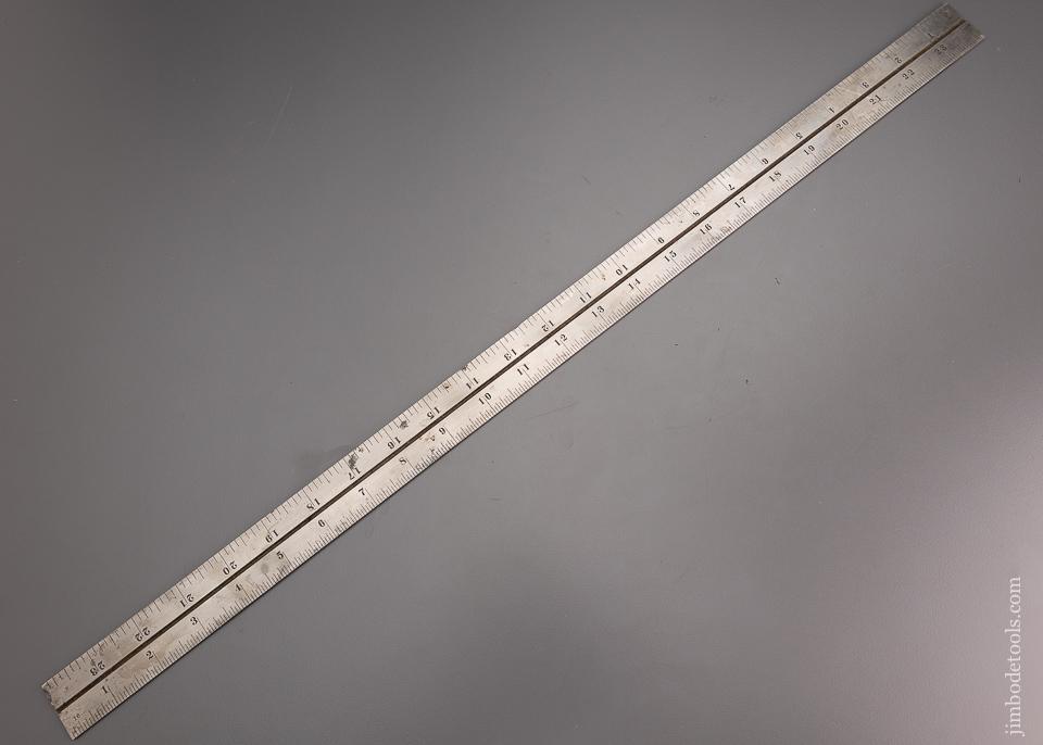 Extra Wide 2 Foot STARRETT No. 17 Rule for Combination Square Extra fine - 43499