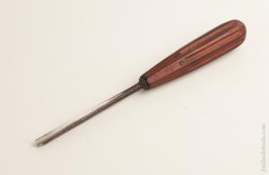 Fancy Carved 1/4 x 9 1/4 inch V Parting Tool     75358 - 75358