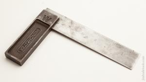 Six inch WINCHESTER REPEATING ARMS CO. No. 9726 Mitre and Try Square     75448R