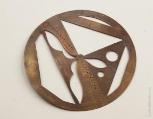 Patented POLYGRAPH CO PHILA 4 3/4 inch Diameter Layout Tool     75258