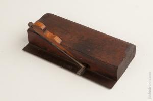 Mahogany and Boxwood Side Rabbet Plane    75281