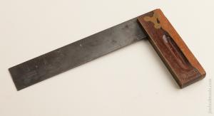 8 inch STANLEY No. 20  Rosewood and Steel Try Square 