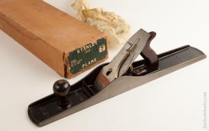 STANLEY No. 7 Jointer Plane Type 16 circa 1933-41 NEAR MINT in Original Box  USED ONCE!     75504