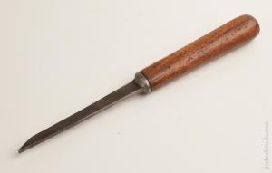 18th Century GREEN 3/16 x 11 inch Pig Sticker Mortise Chisel     74316