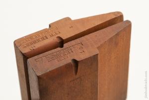 T.J. M'MASTER AUBURN N.Y. Pair of Side Rabbet Planes circa 1825-39 EXTRA FINE     75363
