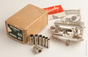STANLEY No. 59 Dowel Jig 100% COMPLETE in Original Box     74388