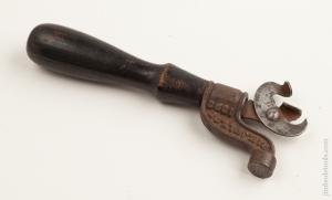 7 1/2 inch A.S. CO. COLUMBIA July 25, 1893 Patent Tack Hammer with Puller  