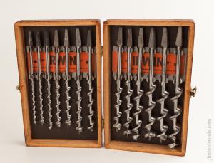 Complete Set of IRWIN Auger Bits in Original Box     75580