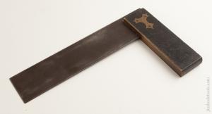 Eleven Inch Ebony and Brass Square     75715R