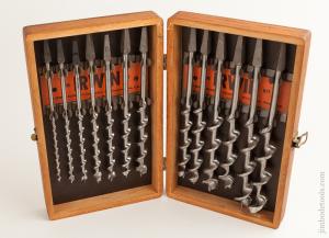 Complete Set of IRWIN Auger Bits in Original Box