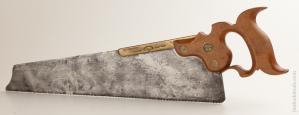 BAKEWELL & CO. MIDDLETOWN NY18 Inch Gent's Half-Back Saw circa 1856-1859 RARE     75742U