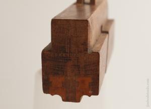 J. KELLOGG Double Iron Right & Left Side Bead Molding Plane 1/2 inch Size circa 1835-67 Amherst, MA FINE     75381