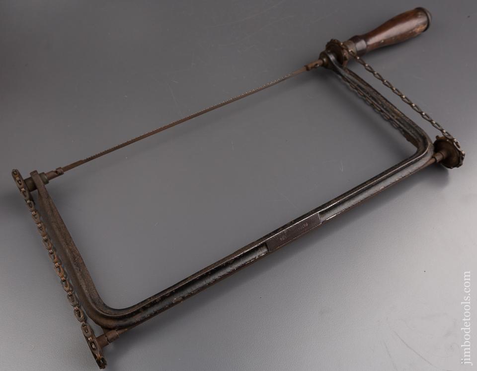 Fantastic FENNER's Patent April 22, 1884 Coping Saw - 46977