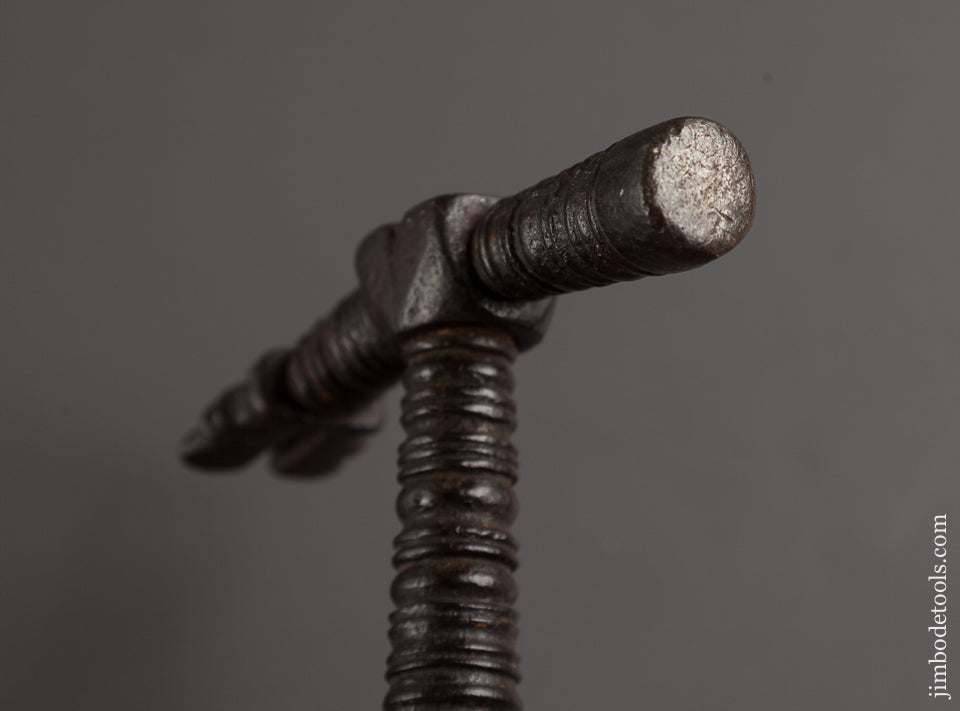 Early and Ornate Glazier's Hammer Dated 1707 Measuring 6 3/8 by 4 1/4 inches - 91265U