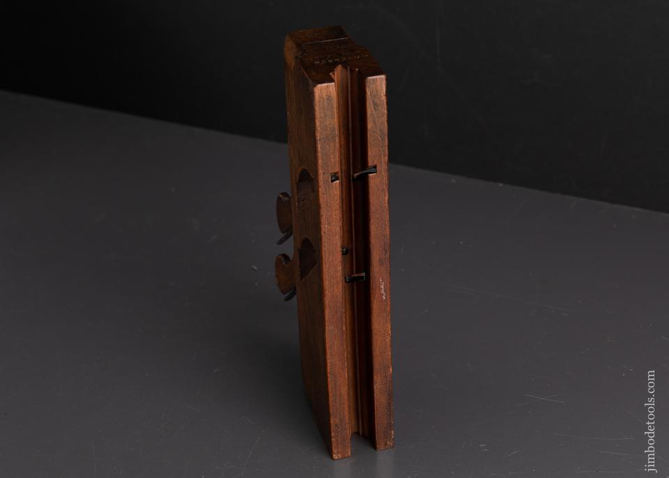 Fabulous Quadruple Iron Scottish Gothic Sash Moulding Plane by WILSON GLASGOW - EXCALIBUR 49