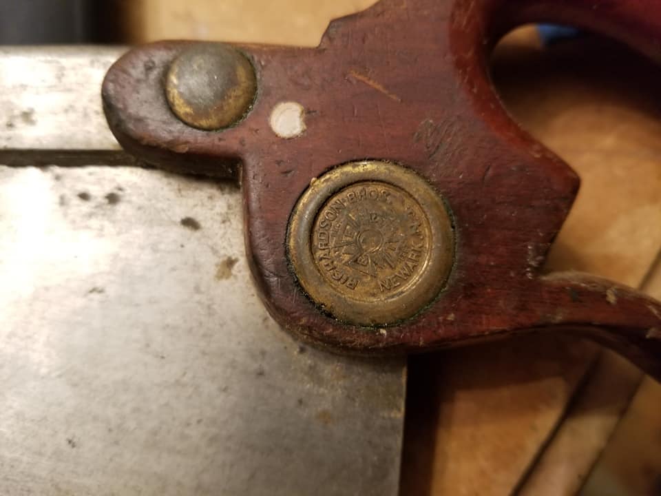 15 point 10 inch Crosscut RICHARDSON Back Saw - 84695