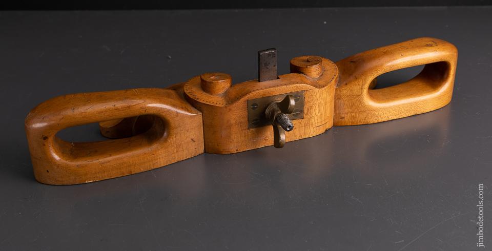 Incredible! Carved 19th Century Router Plane - EXCALIBUR 50