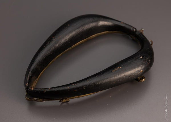 Amazing Miniature Salesman's Sample Wooden Horse Hame - 54010