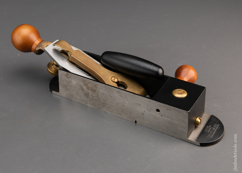 LIE-NIELSEN No. 9 Miter Plane with Hot Dog and Side Handles. - 83586
