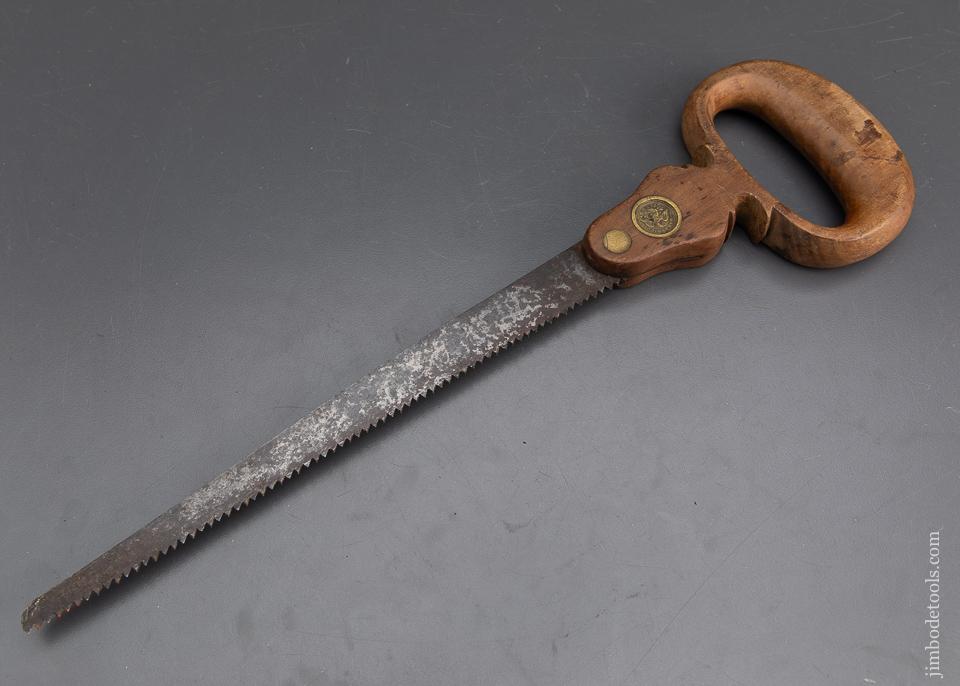 Rare & Exquisite Closed Tote Keyhole Saw Fine - EXCALIBUR 54