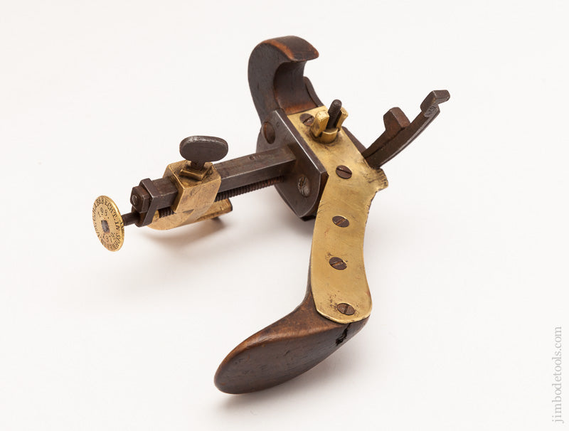 German Coach maker's Plow Plane by HABERECHT Dated 1879 -- EXCELSIOR 57182