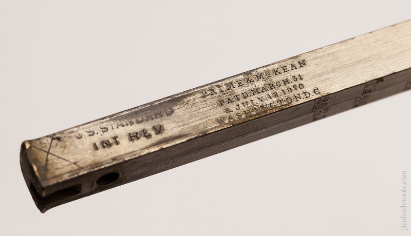STANLEY 1870 Patented PRIME & MCKEAN Gauging Rod and Caliper - 57283