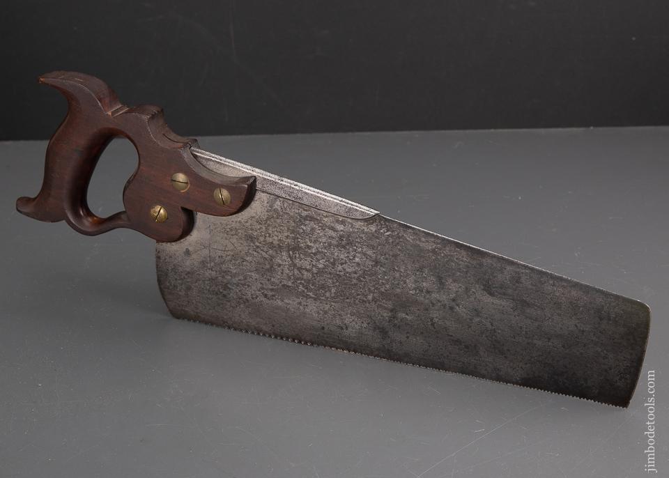 Rare DISSTON No. 8 Half Back Saw - EXCALIBUR 57