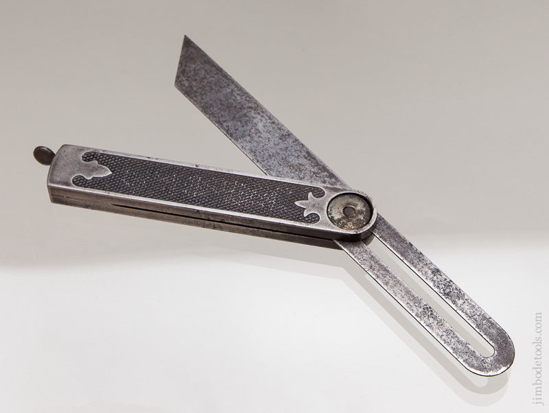 Great Rare! BAILEY Flush T Bevel Type 2 with Fleur de Lis Patented 1872 - 58021