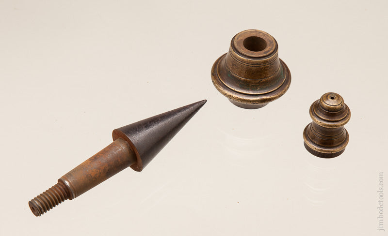 Beautiful 18th Century 3-Piece 16 ounce Plumb Bob - 58043