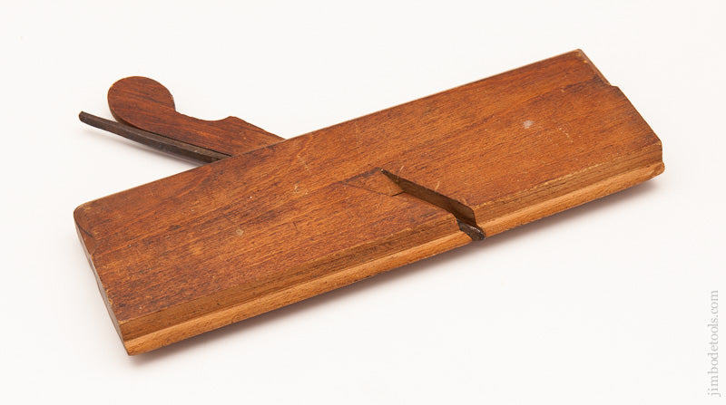 Rare! 9 3/4 inch Sash Coping Plane by I. SLEEPER Newburyport, MA circa 1780-92 - 58723U
