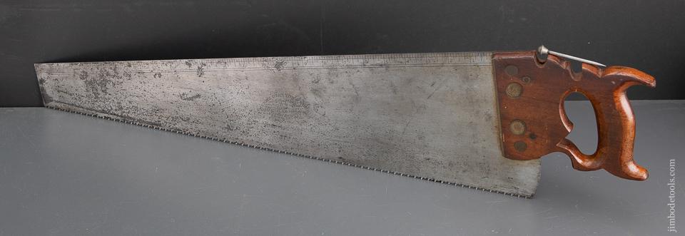 Really Fine! DISSTON No. 42 Combination Saw - EXCALIBUR 58