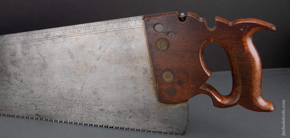 Really Fine! DISSTON No. 42 Combination Saw - EXCALIBUR 58