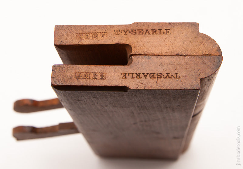 Near Mint! Unusual Stepped Form Side Round Moulding Planes by AMES LONDON circa 1800-52 - 59357U