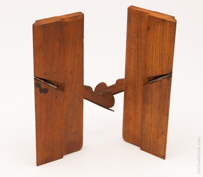 Near Mint! Unusual Stepped Form Side Round Moulding Planes by AMES LONDON circa 1800-52 - 59357U