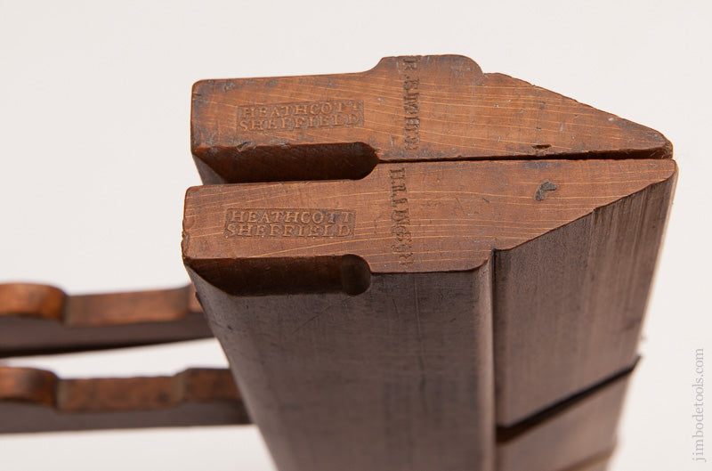 Extra-Fine Set of Side Rabbet Planes by HEATHCOTT SHEFFIELD circa 1829-49 - 59473