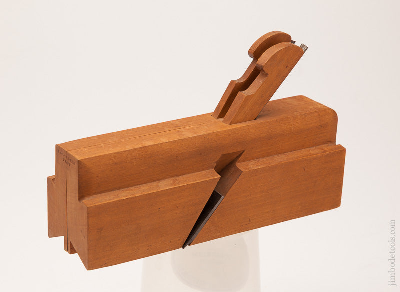 Rare! Double Door Moulding Plane for Raised Panel Doors by R.&C. CARTER TROY circa 1847-48 - 59667