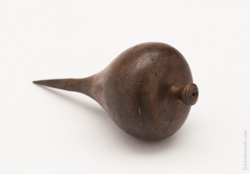 Stunning! 18th Century Brass Plumb Bob - 59674U