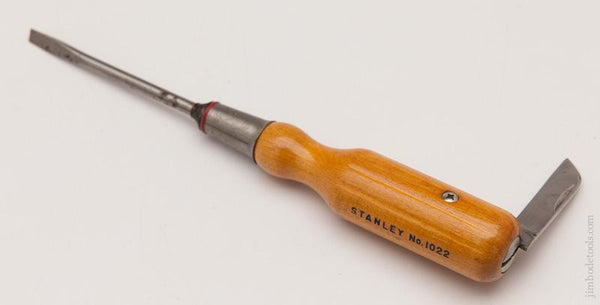 Dead Mint! STANLEY No. 1022 Screwdriver Jack Knife Combination Tool Made 1939-1941 Only - EXCELSIOR 59998U